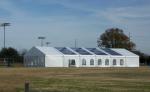 20x30 White PVC Fabric Banquet Party Wedding Tent Wtih Sandwich Wall