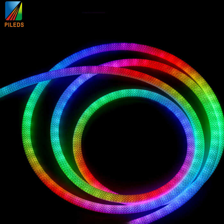 Dynamic Pixel RGB 360 Degree Neon Flex IP68 For Outdoor Lighting