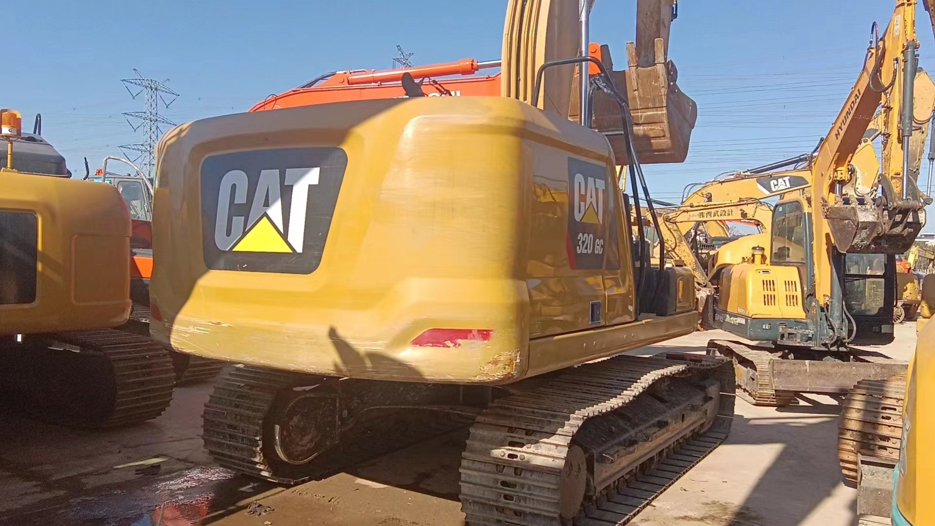 Cat 320GC Used Hydraulic Crawler Excavators Secondhand Mining Digger