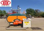 Industrial 2ton 150hp Mobile Type Diesel Oil Fired Horizontal Steam Boiler For