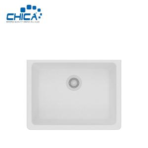 China Composite Quartz Stone Kitchen Sink Granite Composite Artificial Quartz Stone Kitchen Sink For House factory