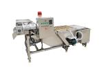 Industrial Automatic Restaurant 500kg/h Vegetable Bubble Washing Machine