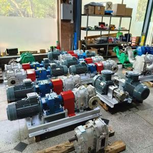 China Anticorrosive Multi Lobe Rotor Pump 0.8 Mpa Stable With Coated Rotor factory