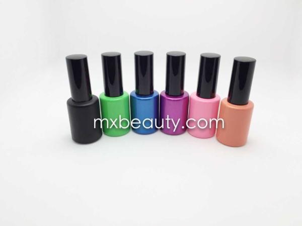 UV coating gel polish bottle different color coating finish gel polish bottle