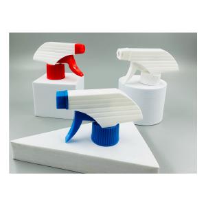 China Customized Colorful Plastic Trigger Sprayer for Household Cleaning in Blue White Red factory