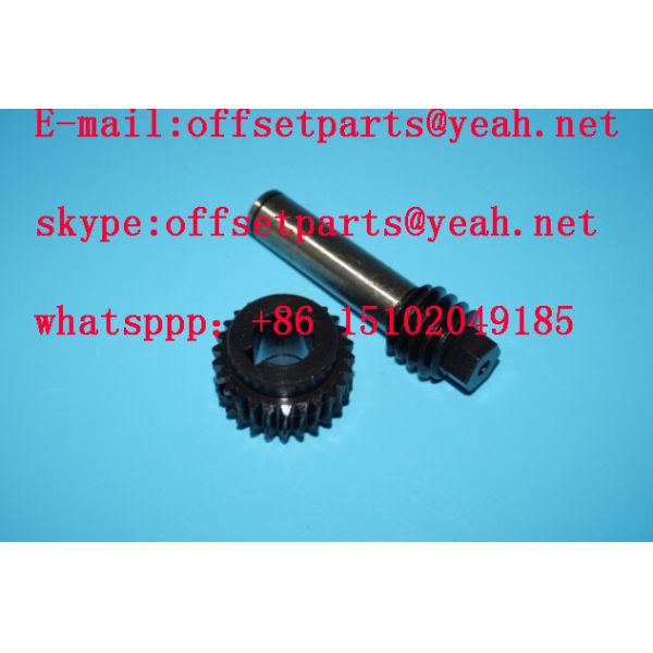 China 42.006.029,worm,M2.006.011,worm gear,SM74 parts,SM74 machine worm and factory