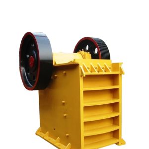 China Simple Construction Jaw Rock Crusher Driven By And Motor on sale