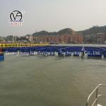 HDPE Aquaculture Pontoon Buoy Fish Cage Diameter 10m 60m For Farming Machinery