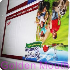 China Large Screen Print PVC Blockout Banner factory