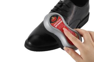 China Shoe Shine Sponge Dumbbell Shaped Leather Shoes With Polished Shoe Polish Shining OEM factory