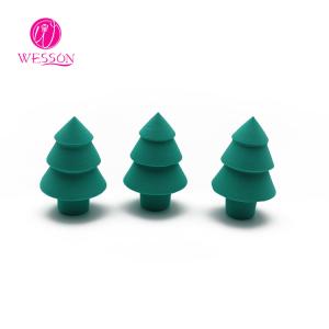 China Wesson Multicolor Tree Shaped Makeup Beauty Sponge factory