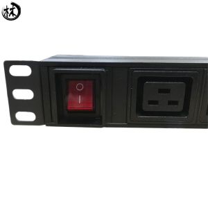 19 Inch 8 Way Socket PDU Max Output Power 2500W For Cabinet Accessories