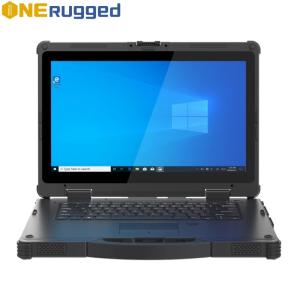 China ONERugged N14T 14Inch Win11 Portable Waterproof Laptop 5G Intel Core i5/i7 Fingerprint RJ45 NFC 1000 Nits factory