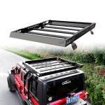 Jeep Wrangler Rubicon JL Roof Rack 1455*1425*113mm for Hard Top Cargo Carrier