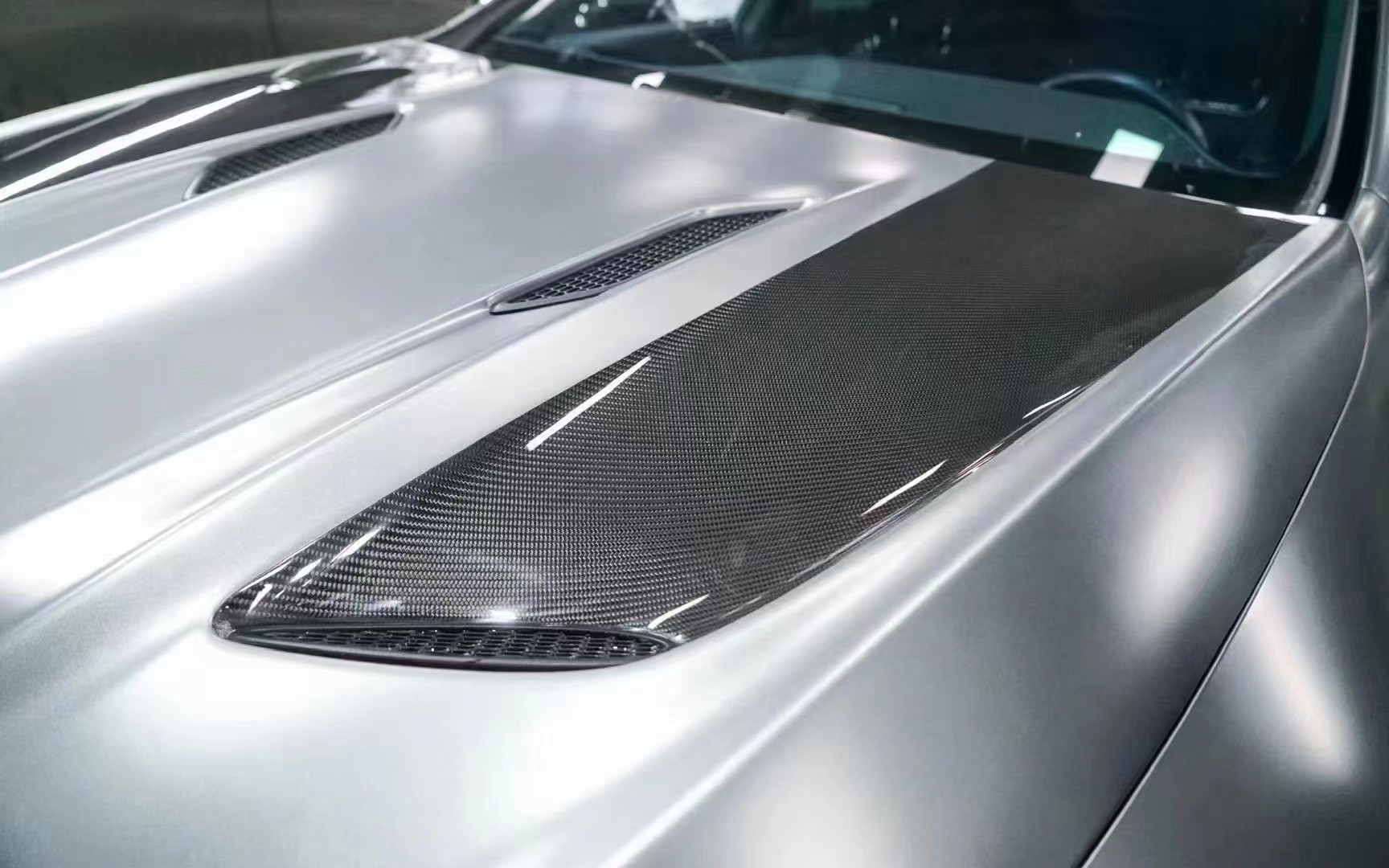 For Mercedes AMG GT50 GT63 Carbon Fiber Hood AMG GT50 GT63 SCL Style Carbon Fiber Hood Engine Cover