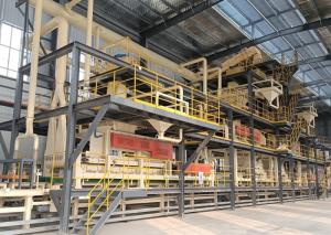 China Mechanical Forming Station Particle Board Making Machine factory