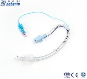China Disposable Curved Reinforced Endotracheal Tube Smooth Tip With Balloon factory