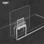 Plastic Hanging Toilet Tissue Paper Roll Holder Self Adhesive Wall Mounted
