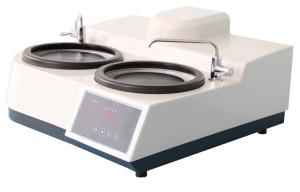 China Double Disc Metallurgical Specimen Grinder Polisher with Diameter 200mm factory