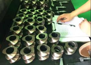 China Type 75 Twin Screw Extruder Elements For Engineering Plastic Extruder Spare Parts factory