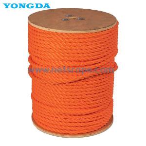 China High Tenacity Polypropylene Multifilament Fibre Ropes 3 Strand 160mm factory