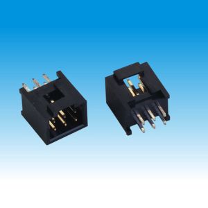 China Black 500VAC 3AMP 6P 2.54mm Straight PCB Box Header factory