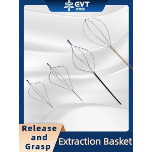 China Single-Use Ureteral Stone Basket – Polyimide Sheath, Nitinol Extractor on sale