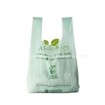 Retail Packing PBAT PLA Grocery Bag Compostable Clear Plastic Bags