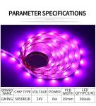 Hydrophilic 6W 30les/M Flexible Rgb Led Strip 10mm PCB