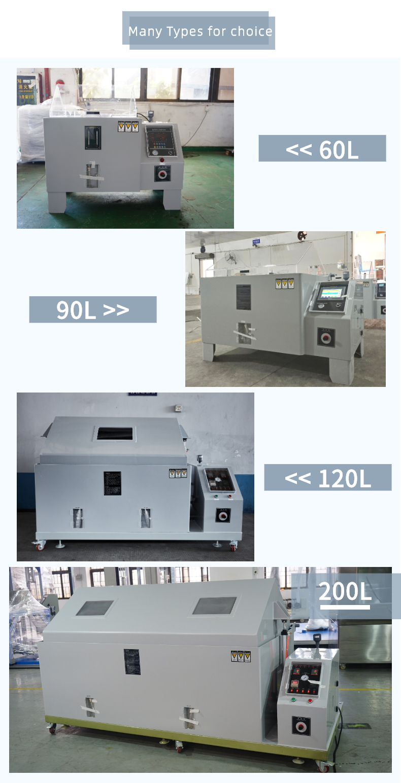 High Quality Laboratory Testing Equiempent Programmable Salt Spray Chamber Price For Electroplating Test