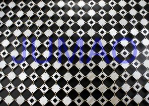 China Stainless Steel Decorative Metal Curtains Flexible With Geometric Patterns factory