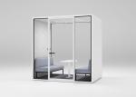 Excellent Soundproof Customized Silent Soundproof Office Booth Stain Resistant