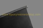 Rectangular black epoxy undermount counter top sinks for hospital