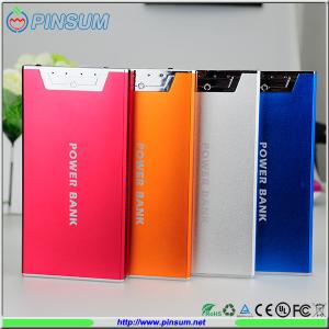 China Newest Aluminum alloy power bank 10000mah portable power bank for laptop and smartphone factory
