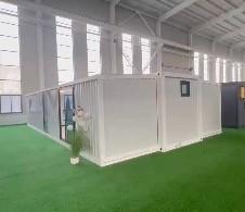 12kw Power Consumption 40ft Assembled Living Dwellings 72m2 Floor Area For