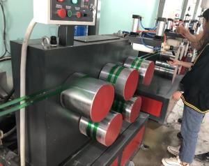 China 9mm-32mm Pet Strap Extrusion Line 150Kg/H-200Kg/H Pp Strap Extrusion Line factory