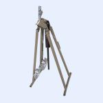 20mm 25mm Aluminum Mold Conduit Bender Machine With Adjustable Roll