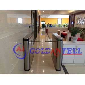 Security Turnstile Gate with 0.2s Barrier Open/Close Time RS-232 Communication