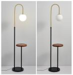 wireless charging marble wooden matel coffee table floor lamp bedside standing