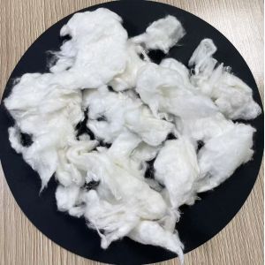 China White Alginate Fiber - High Absorbency, Moisture-Wicking factory