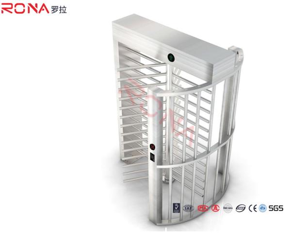 Automatic Access Control Full Height Turnstile For Subway Station Construction