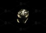 Sleek Full Cast Metal Crown Precious Alloy Gold 20% Polished Full Metal Dental