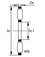 AXK Thrust Needle Roller Bearing