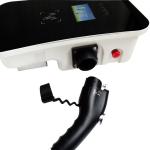 11kW 16A AC Type2 IP65 EV Car Charger Wall Box WiFi And RFID Christmas