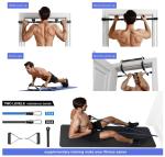 Doorway Pull Rod Upper Body Fitness Exercise Rod Doorway Grip Strength Trainer