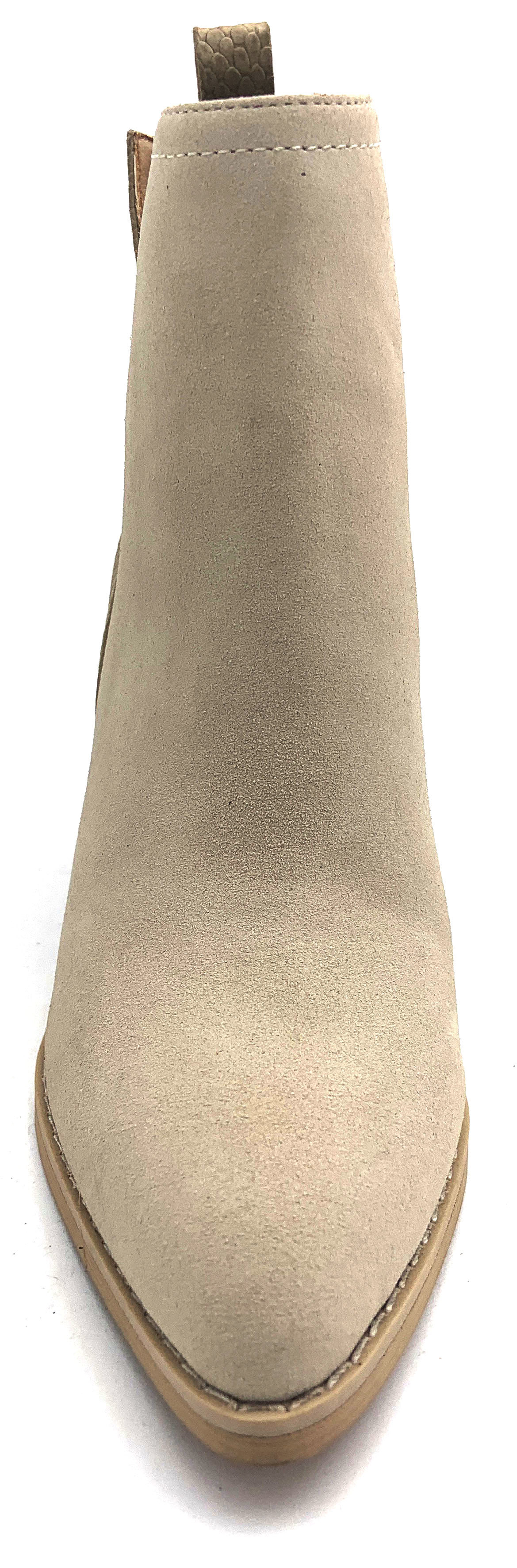 Stylish Women Shoe Boots With Rubber Outsole And Mid Calf Height