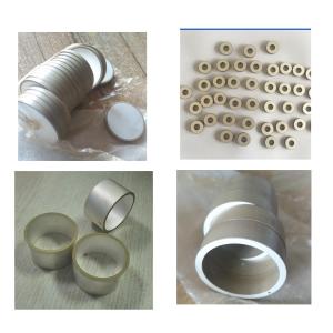 China P8 Piezoelectric Ceramic Tube Plate Ring Positive And Negative Electrode factory