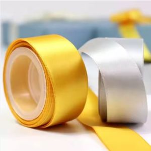 China Customized Double Face Satin Ribbon 6mm High Light for Valentine's Day Gift Decoration on sale