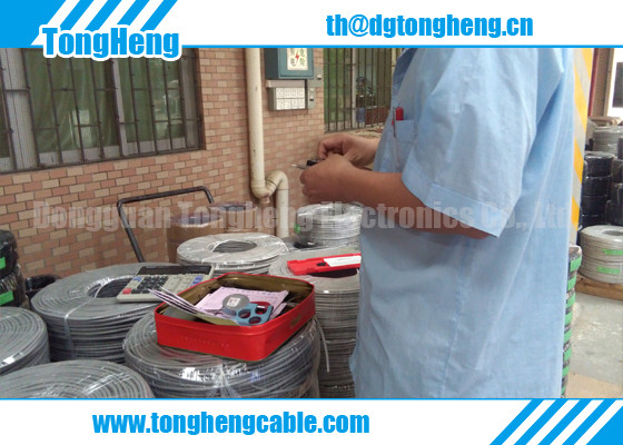1000V High Voltage Rated 3 Conductors Robotic Shieled Flexible Custom Fire Retardant Cable