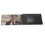 Hd Hardcover Video Brochure Card Charge Via USB Port For Christmas Gift